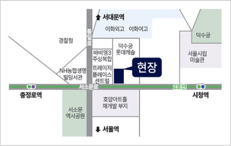 강북삼성병원, 서울적십자병원 등 단지 주변 의료 인프라 현황